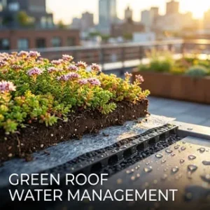 زهکشی بام سبز