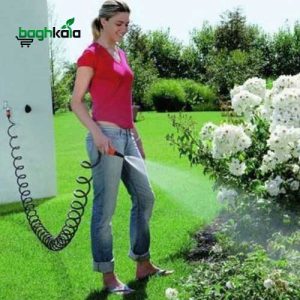 شیلنگ فنری 15 متری با آبپاش