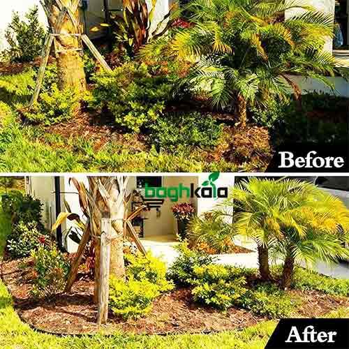 تفاوت استفاده از نوار جداکننده محوطه سازی